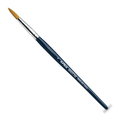 Giotto Taklon Synthetic Hair Round Painting Brushes 1pc